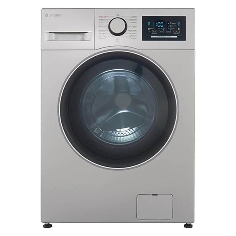 ماشین لباسشویی 8 کیلو گرمی اسنوا مدل SWM-A81S استیل